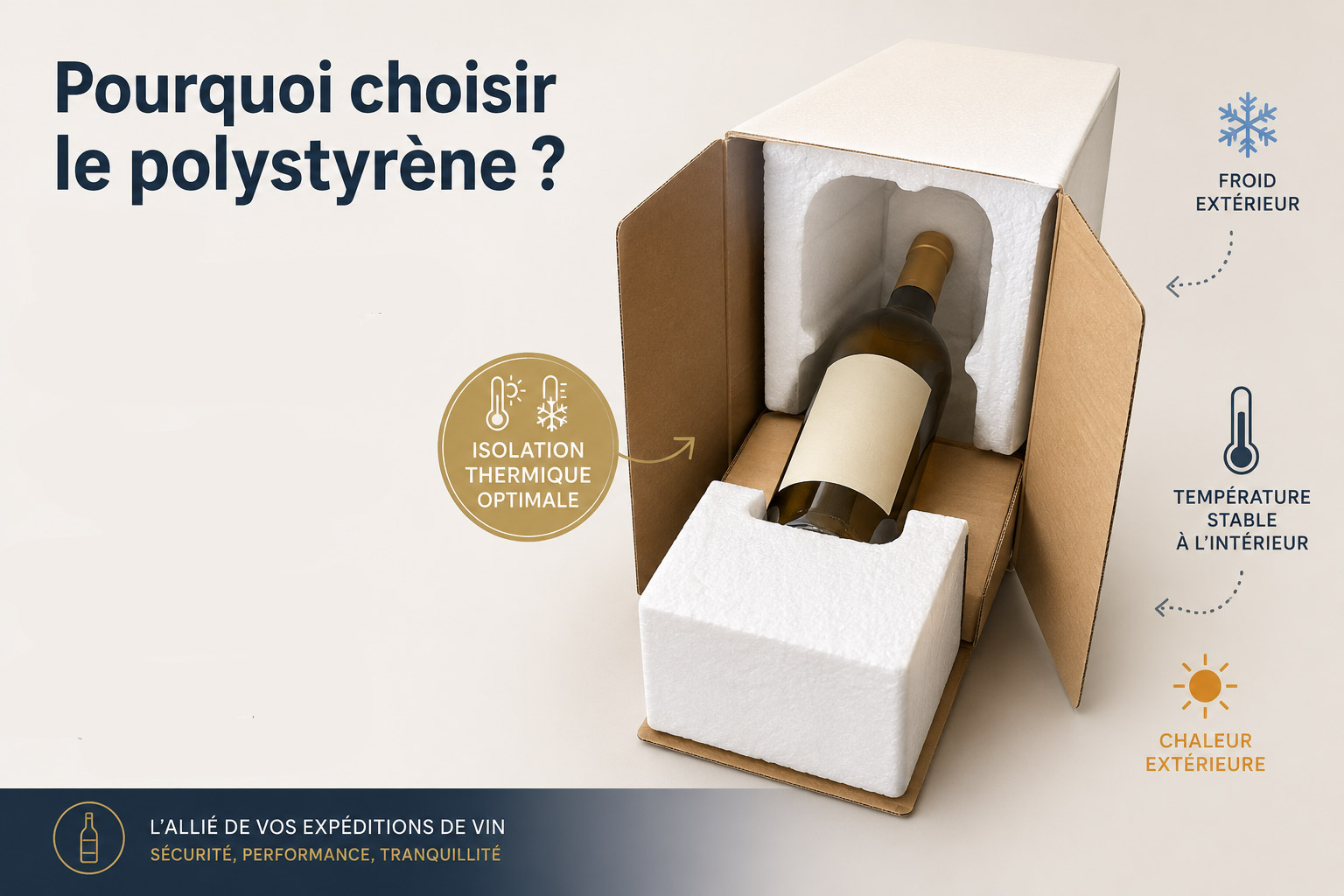 article polystyrene pour envoi vin 2